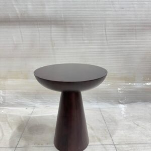 Round Wooden Side Table